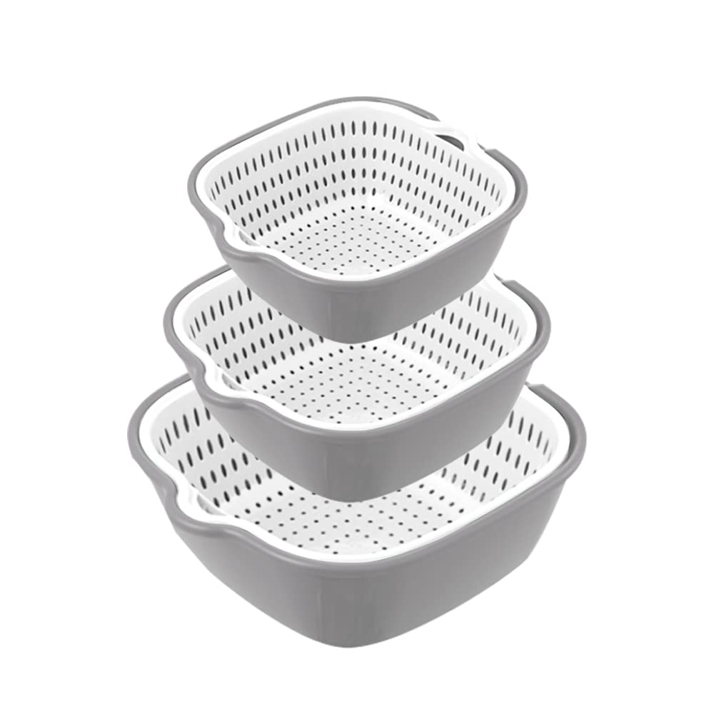 MuSgeIR six-layer stackable washing baskets for space-saving kitchen organization.