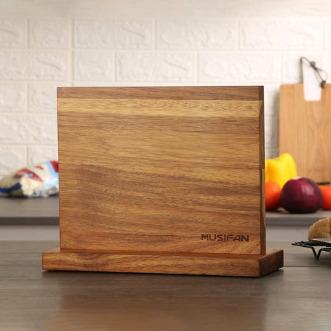 Musifan protective blade contact keeps blades sharp by gentle wood contact
