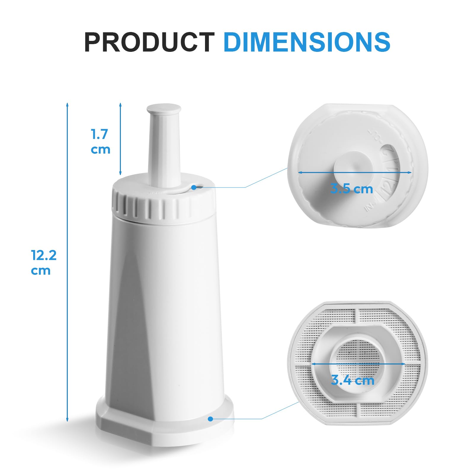 Mutital activation flush before use ensures air-free installation