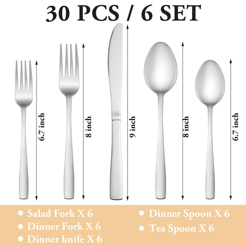Mutnitt dinner forks close-up highlighting ergonomic grip and shine
