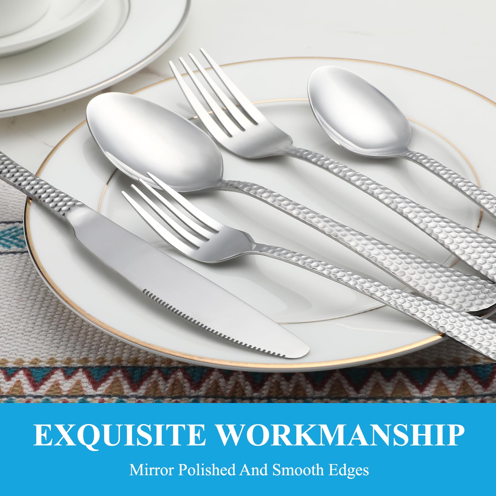 MUTNITT salad/dessert forks feature classic shape and mirror polish for upscale tables.