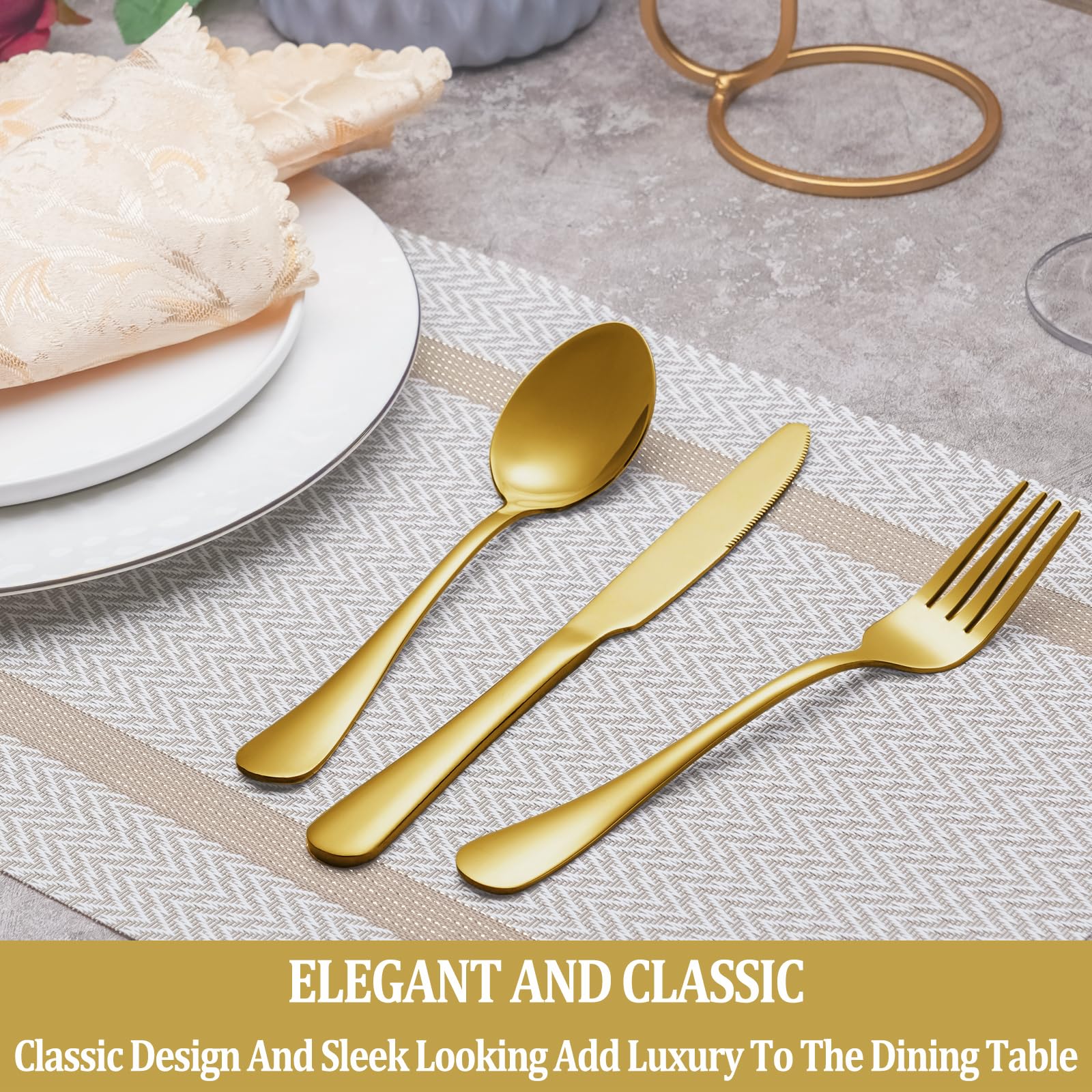 MUTNITT versatile flatware for holidays, parties, and buffets.