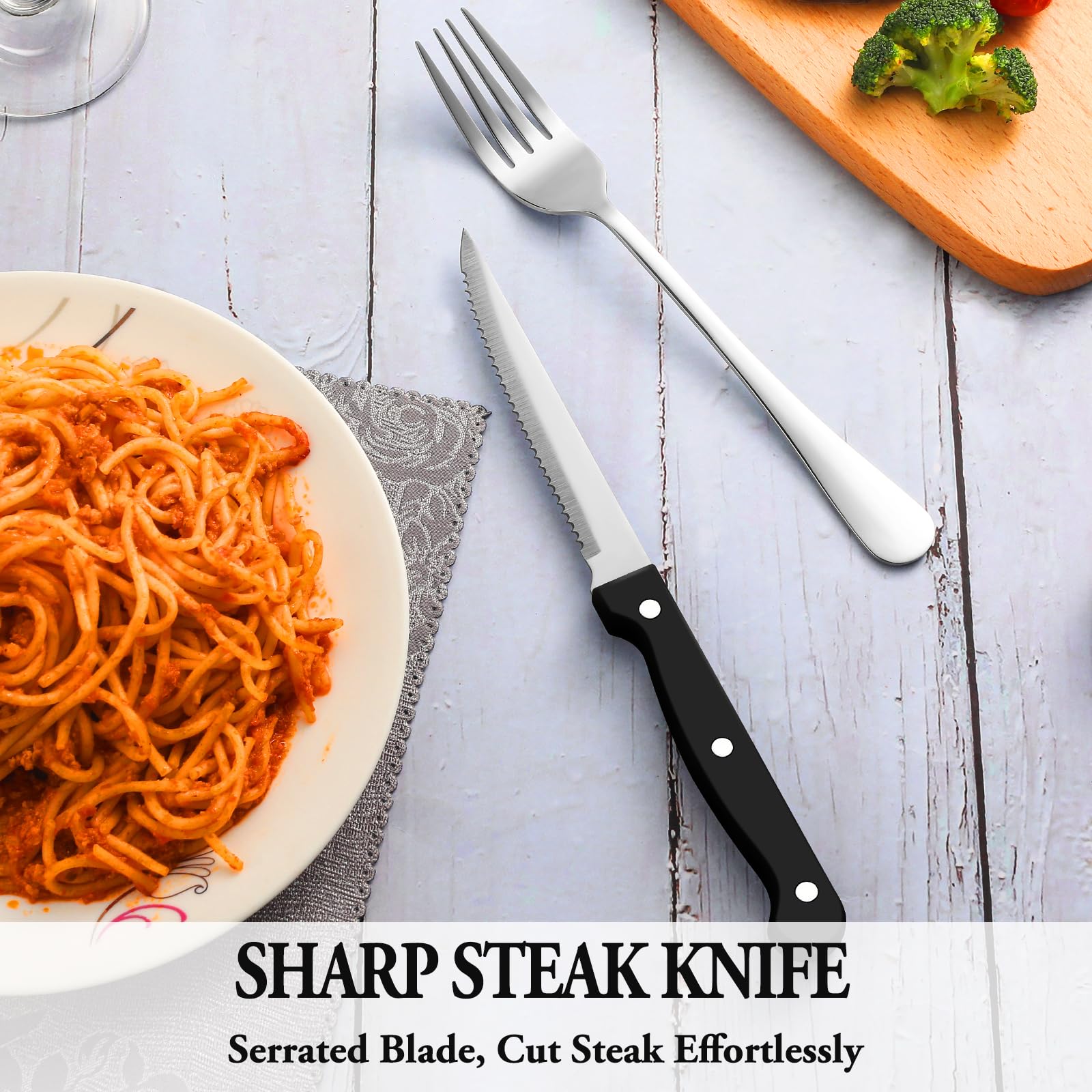 MUTNITT salad and dessert forks versatile for meals and gatherings