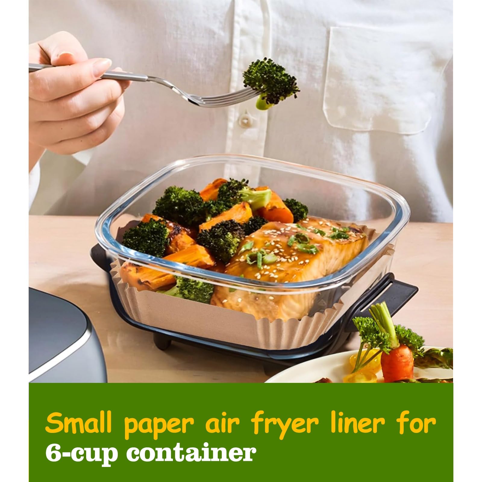 Mutvle multi-purpose liners suit baking, roasting, frying, and serving.