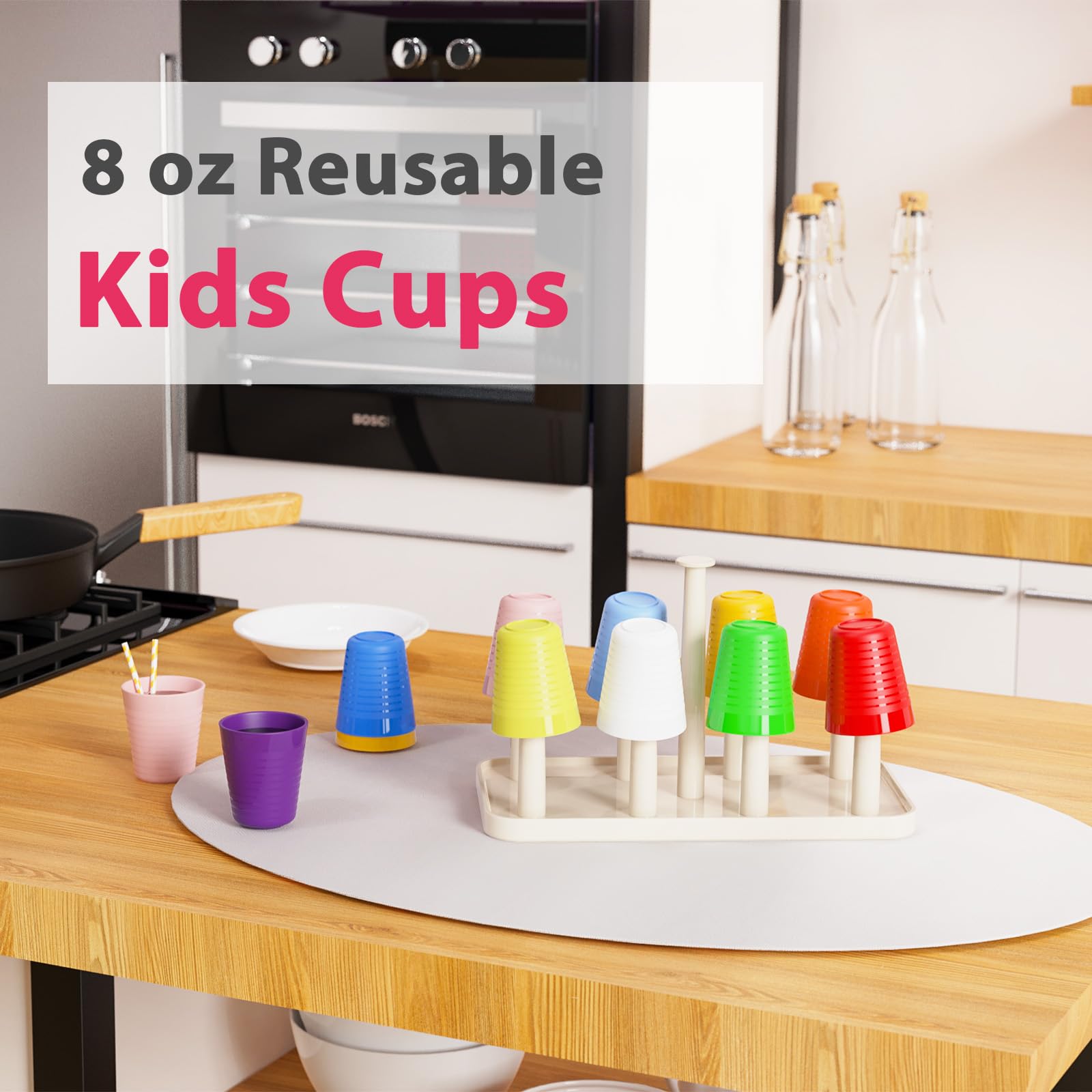 Muulaii microwave-safe cups let you rewarm drinks or cereals safely