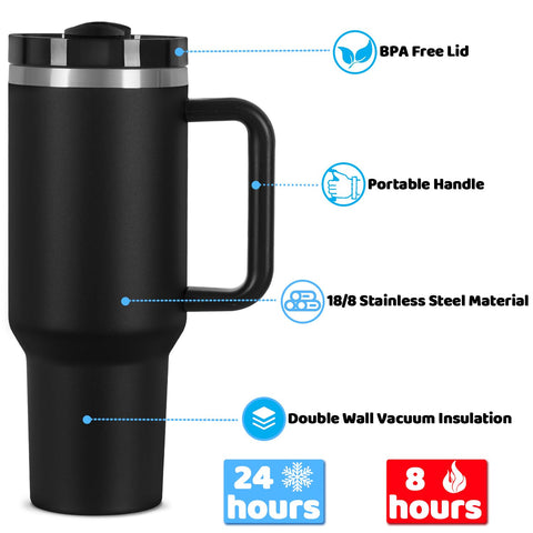 Muwnrol tumbler includes straw brush for quick cleaning.