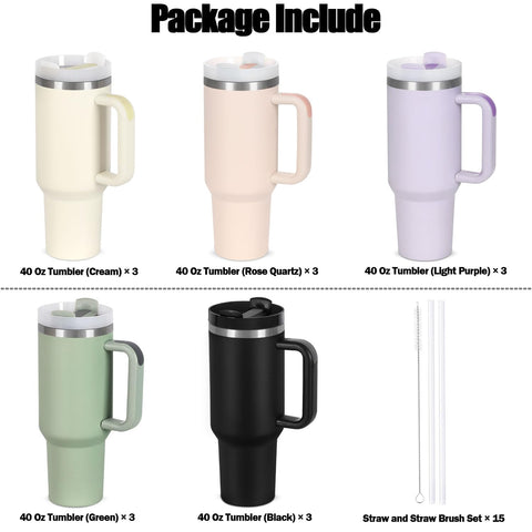 Muwnrol vacuum-insulated tumbler keeps drinks at temperature longer.