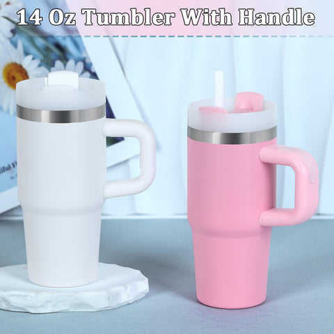 Muwnrol pink tumbler with BPA-free lid for safe sipping.