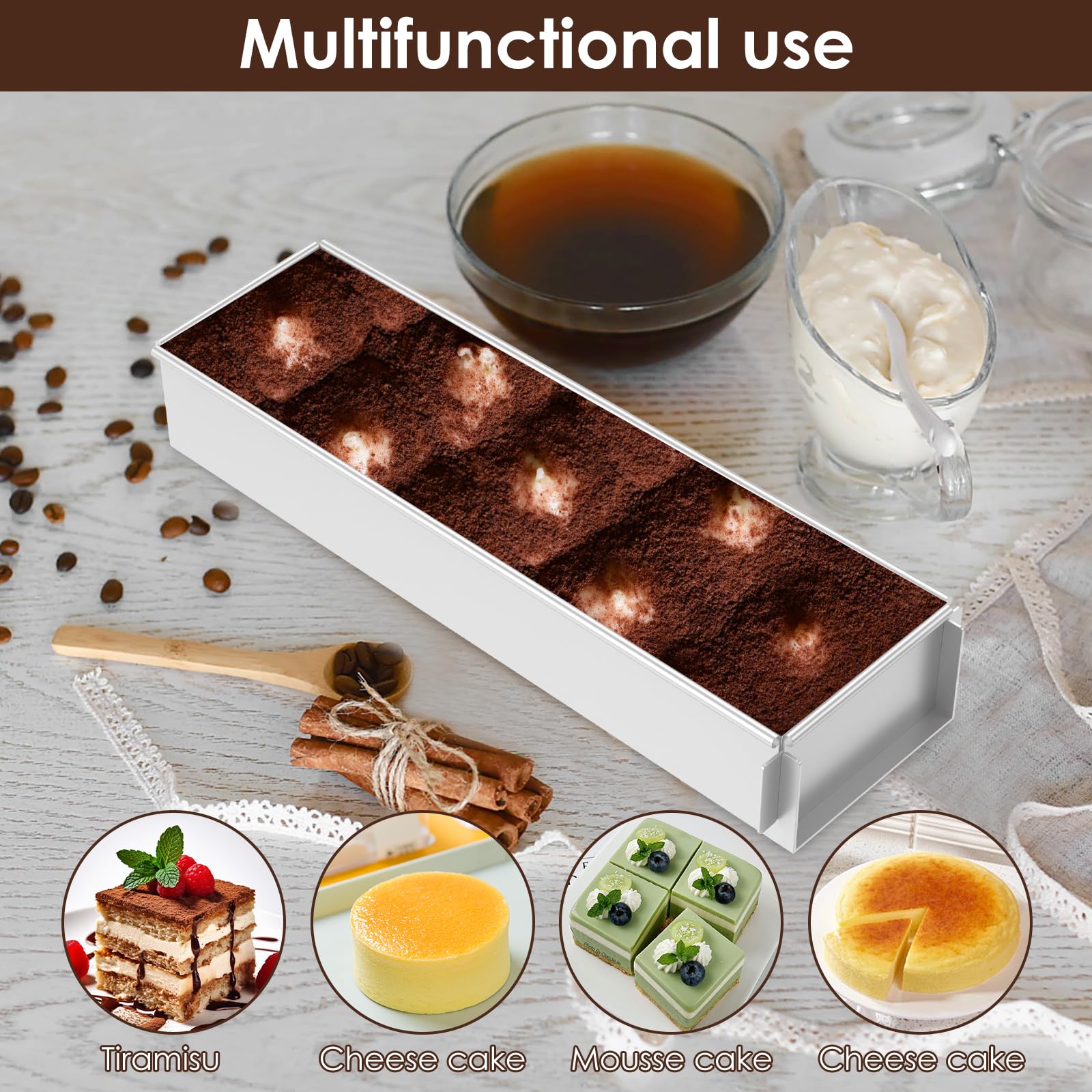 Muyoka cheesecake baking tray nonstick surface for effortless removal