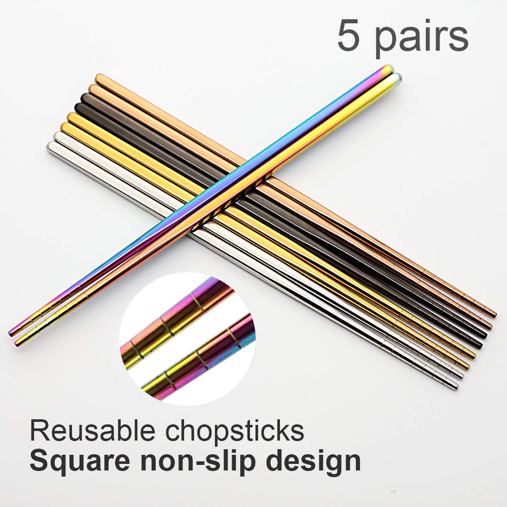 MUYOS multicolor set ideal for sushi nights and Asian-style dinners