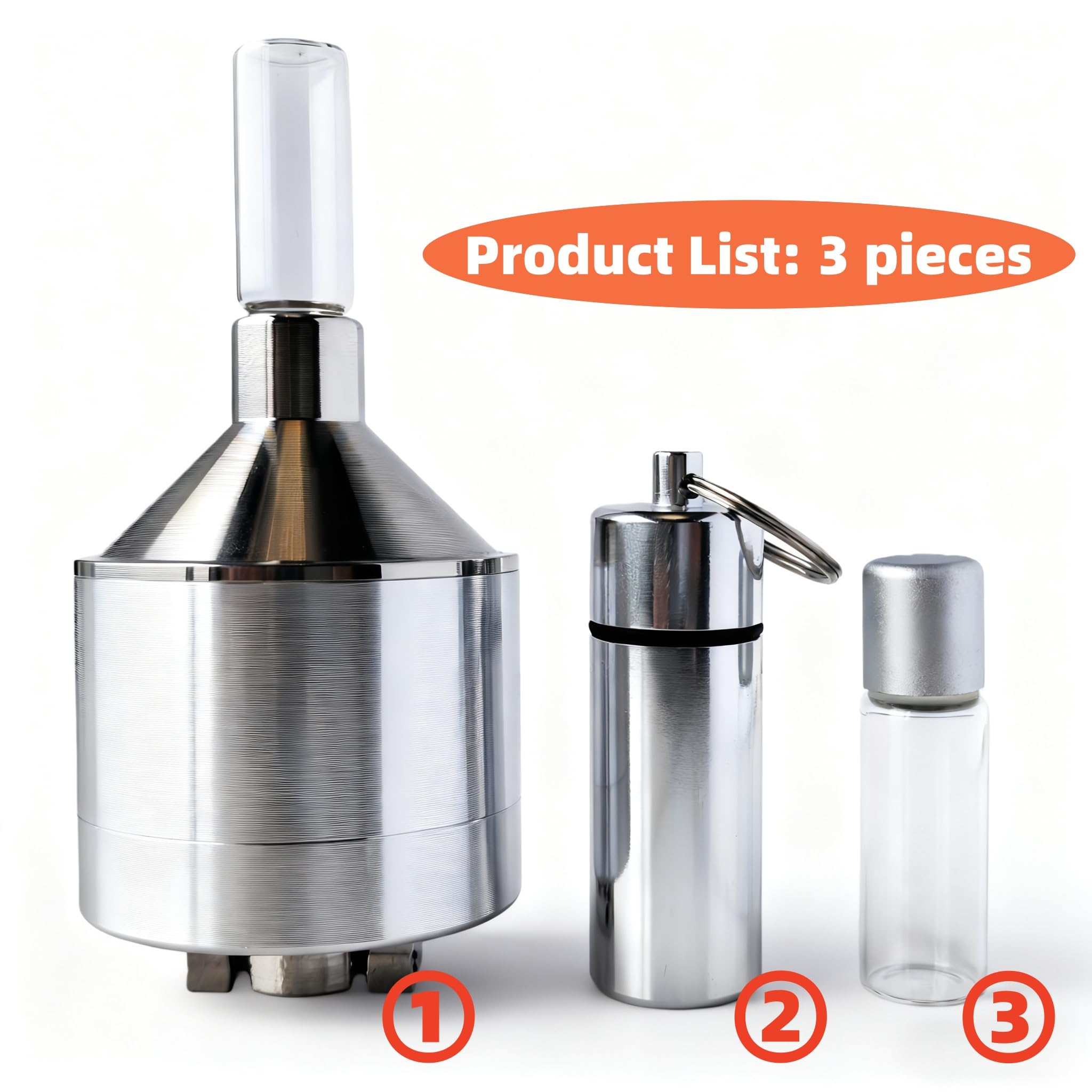 MuYuDaDi spice grinder aluminum alloy build for durable daily use