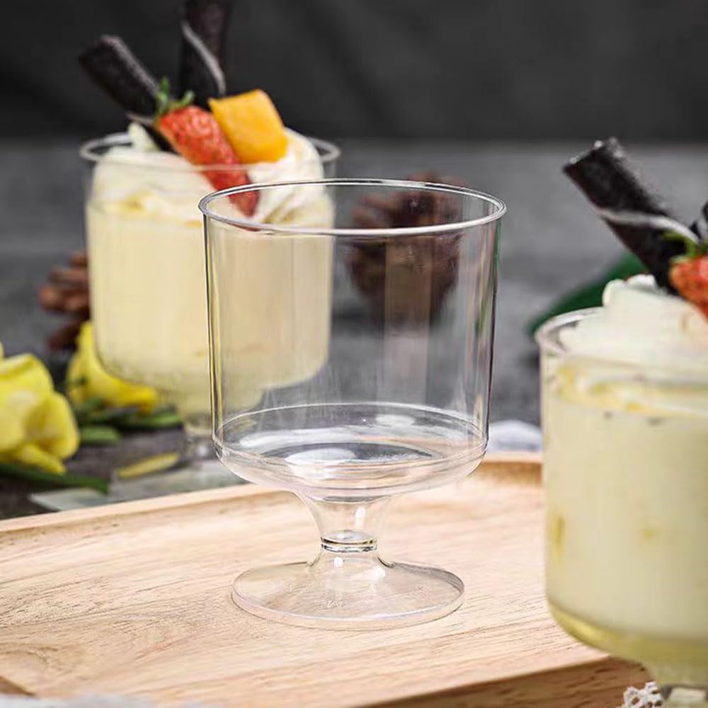 mwellewm 5-ounce capacity dessert cups for small treats