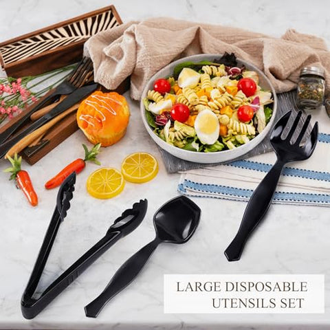 Mwellewm 8.6-inch serving tongs for quick and precise portions