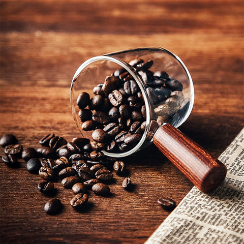 Mwellewm barista glass carafe alternative designed for home espresso prep