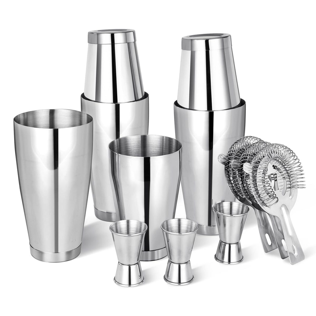 Mwellewm Boston Shaker 28oz tin for smooth mixing and leak-free shaking.