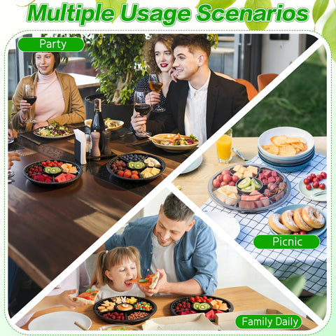 mwellewm party buffet tray supports catering needs with versatile serving options