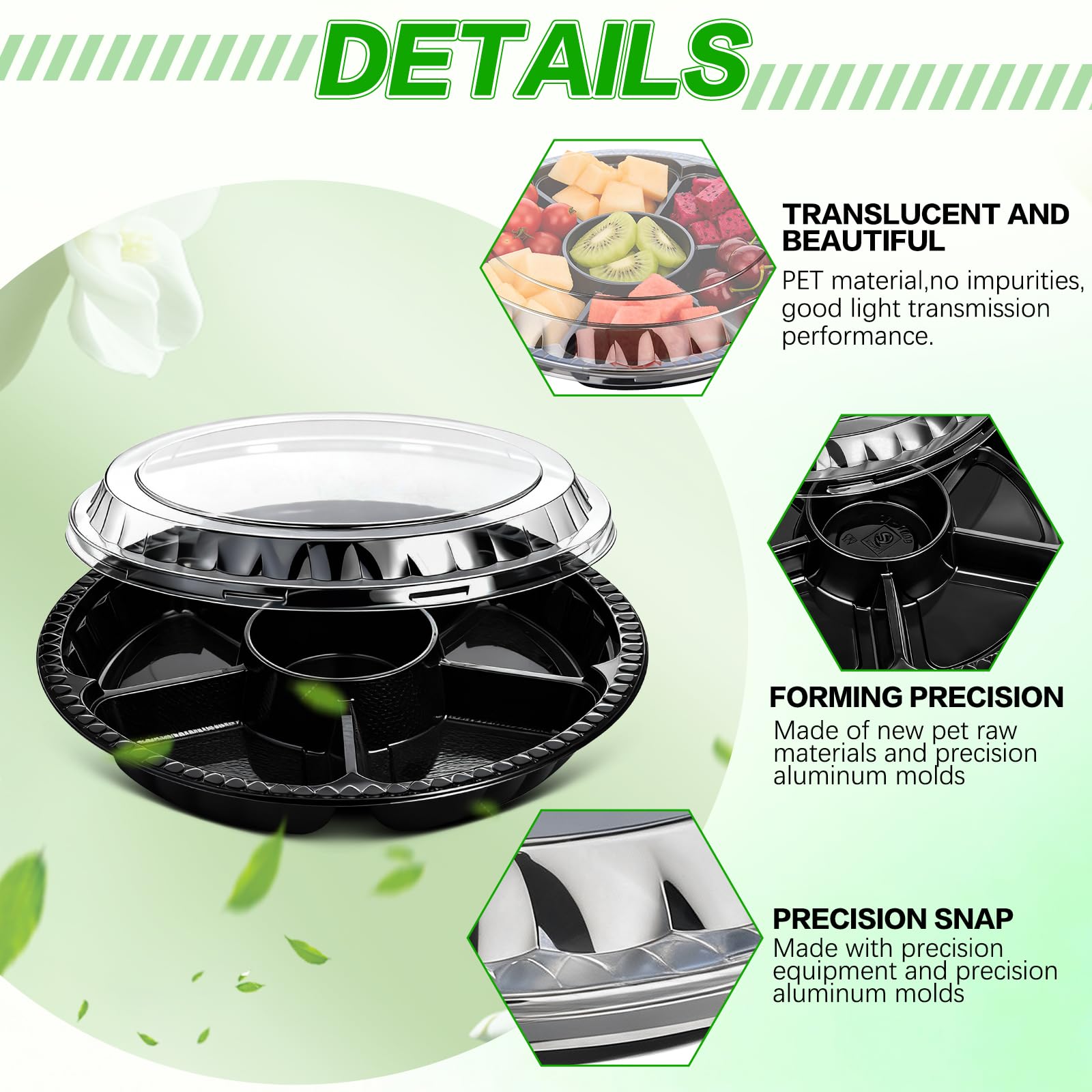 mwellewm stackable design saves fridge space while keeping items organized