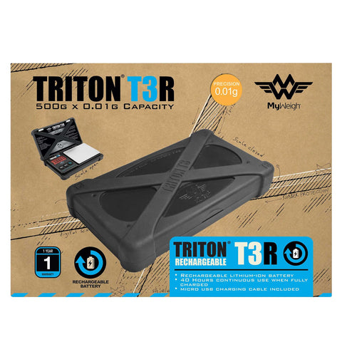 My Weigh Triton T3R 500g stainless steel tray keeps samples clean