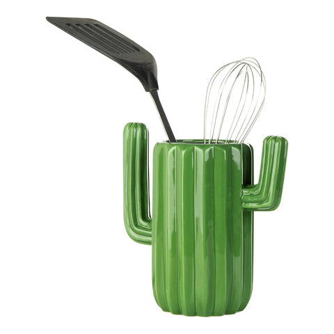 MyGift ceramic utensil holder combines durability with easy cleaning.
