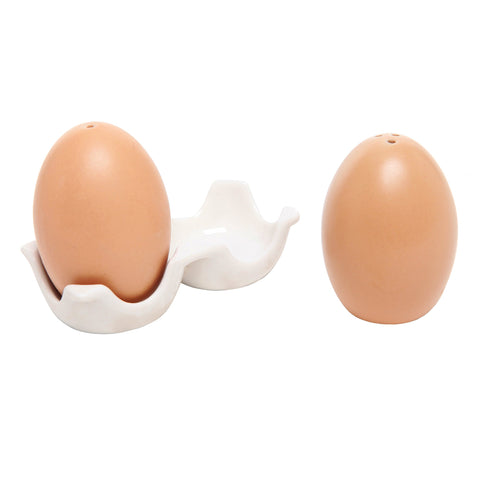 MyGift ceramic pepper shaker egg-shaker, compact and easy to reach.