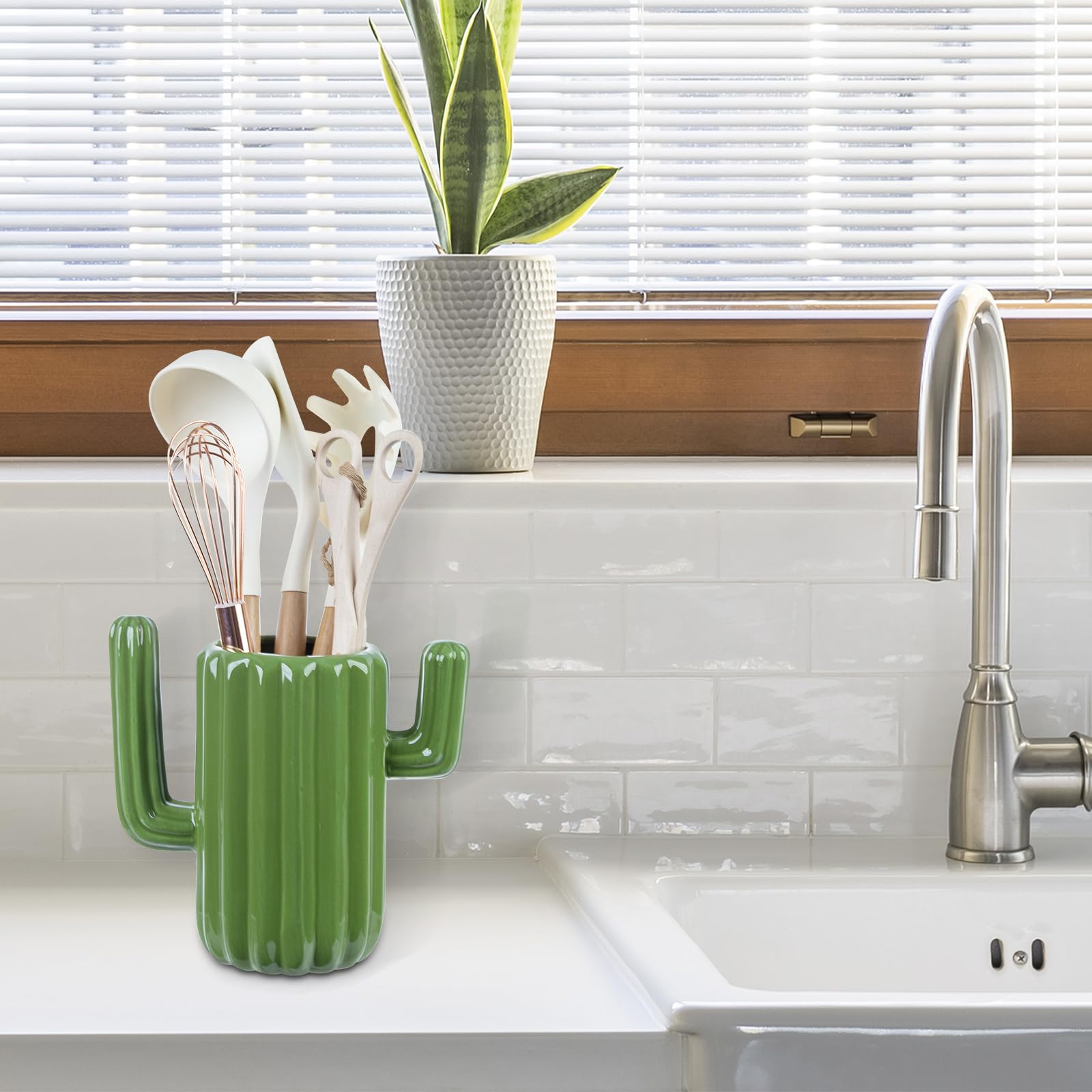 MyGift cactus holder dimensions help keep small items tidy.