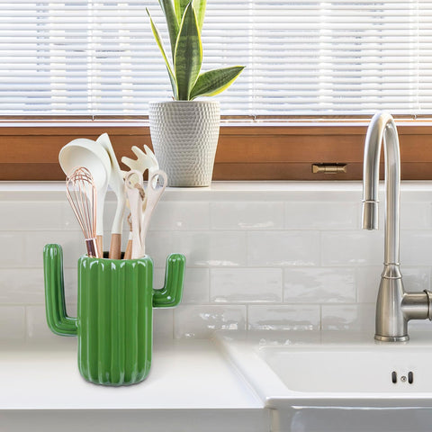 MyGift cactus holder dimensions help keep small items tidy.