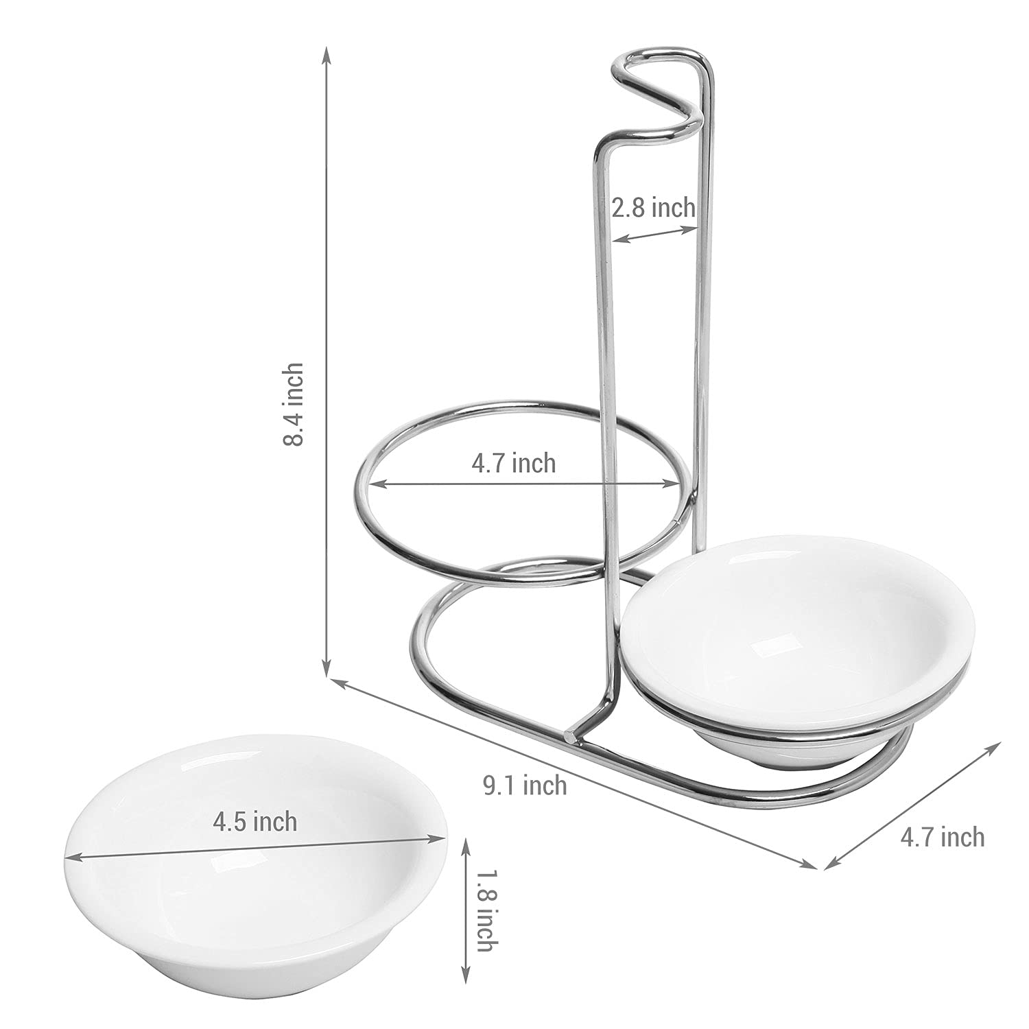 MyGift compact space-saving design shown on a kitchen counter.