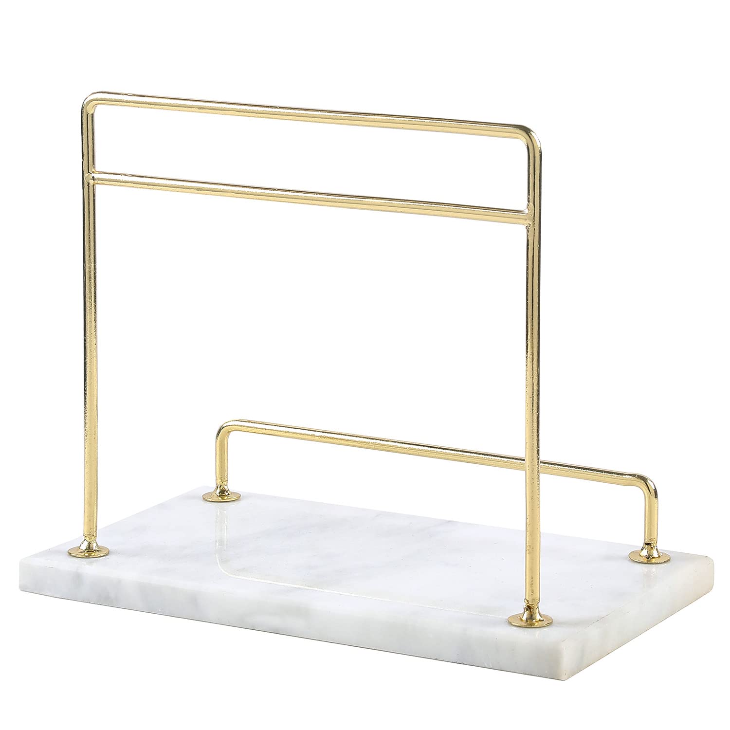 MyGift marble cookbook stand gift-ready image emphasizes versatile kitchen décor