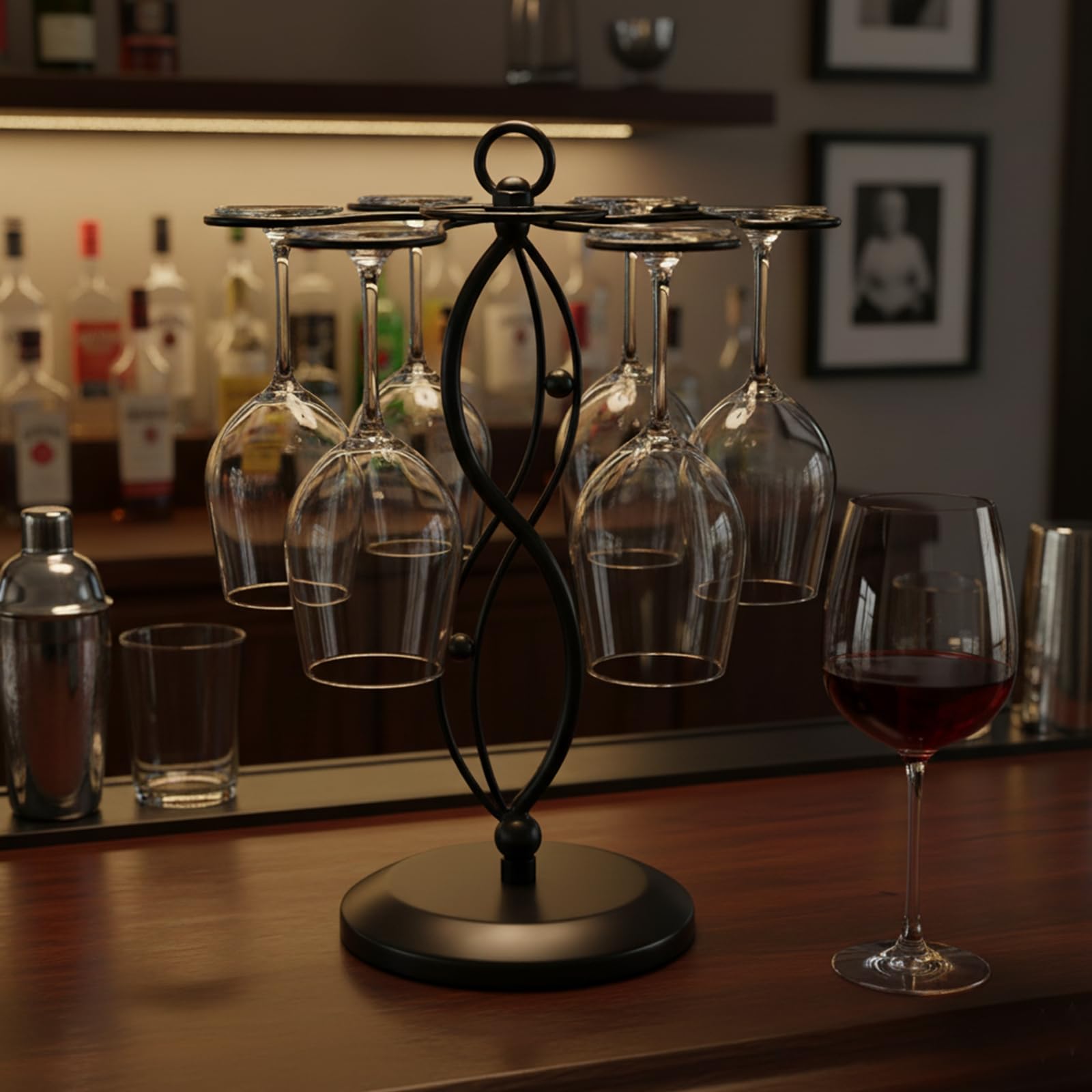 MyGift dust-free display orientation keeps glasses clean and ready.