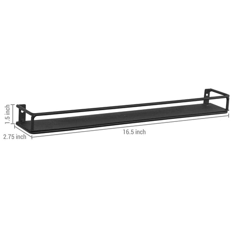 Side view of MyGift shelves showing compact dimensions for small spaces.