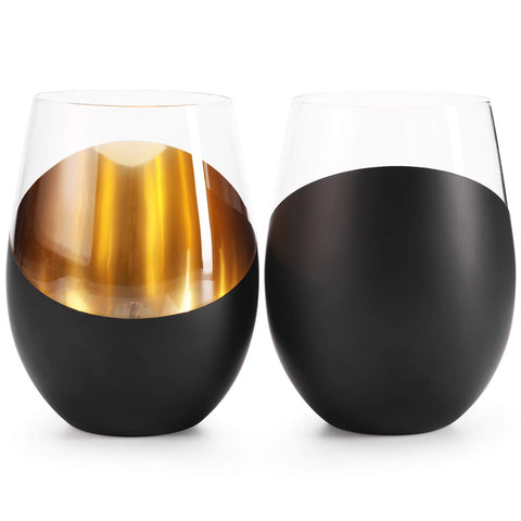 MyGift six-piece glassware set ideal for weddings and parties