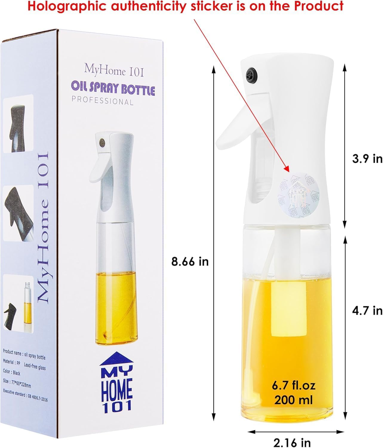 MyHome 101 oil sprayer refill design makes kitchen refills simple