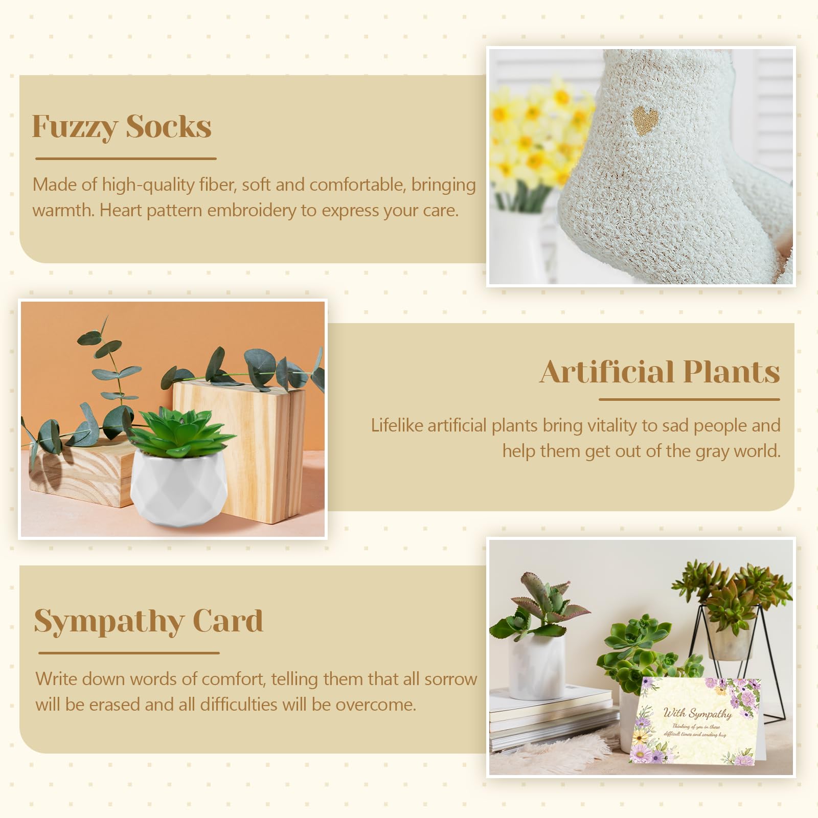 MYKILOS artificial succulent adds a touch of life and hope.