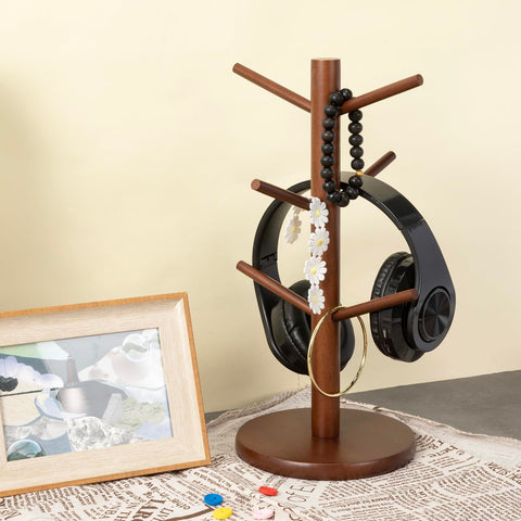 MyLifeUNIT mug holder tree anti-slip base protects countertops