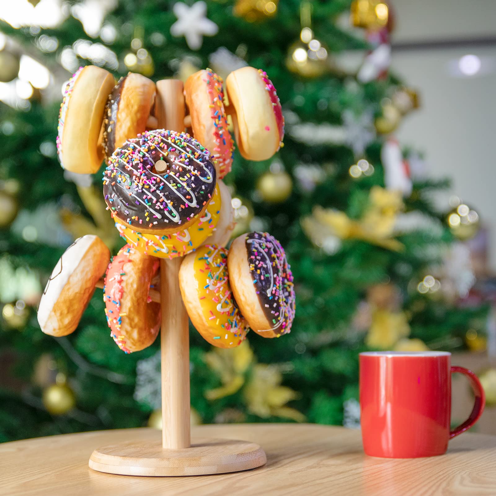 MyLifeUNIT donut stand use adds versatility beyond mugs.