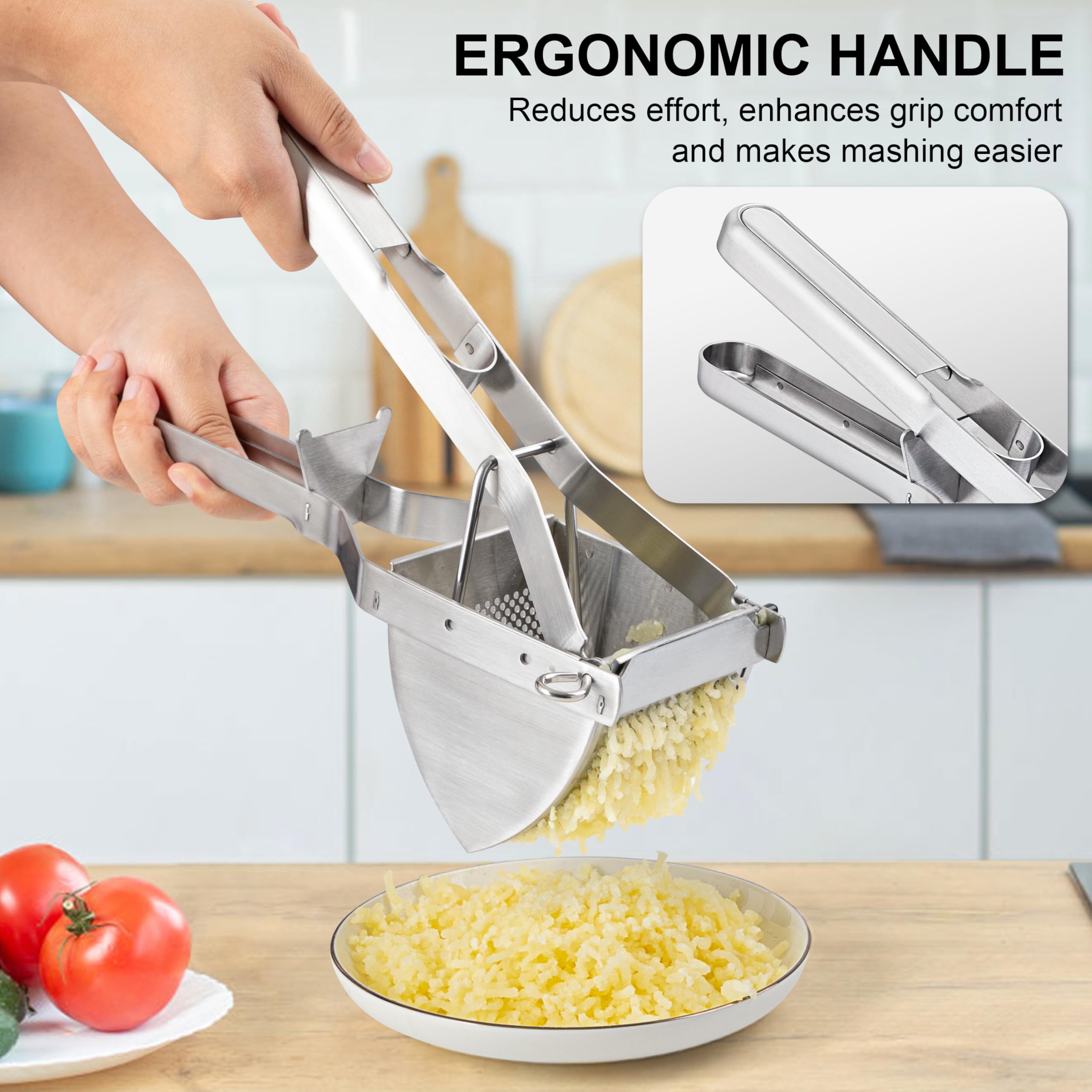 MyLifeUNIT potato ricer versatile for carrots and sweet potatoes.