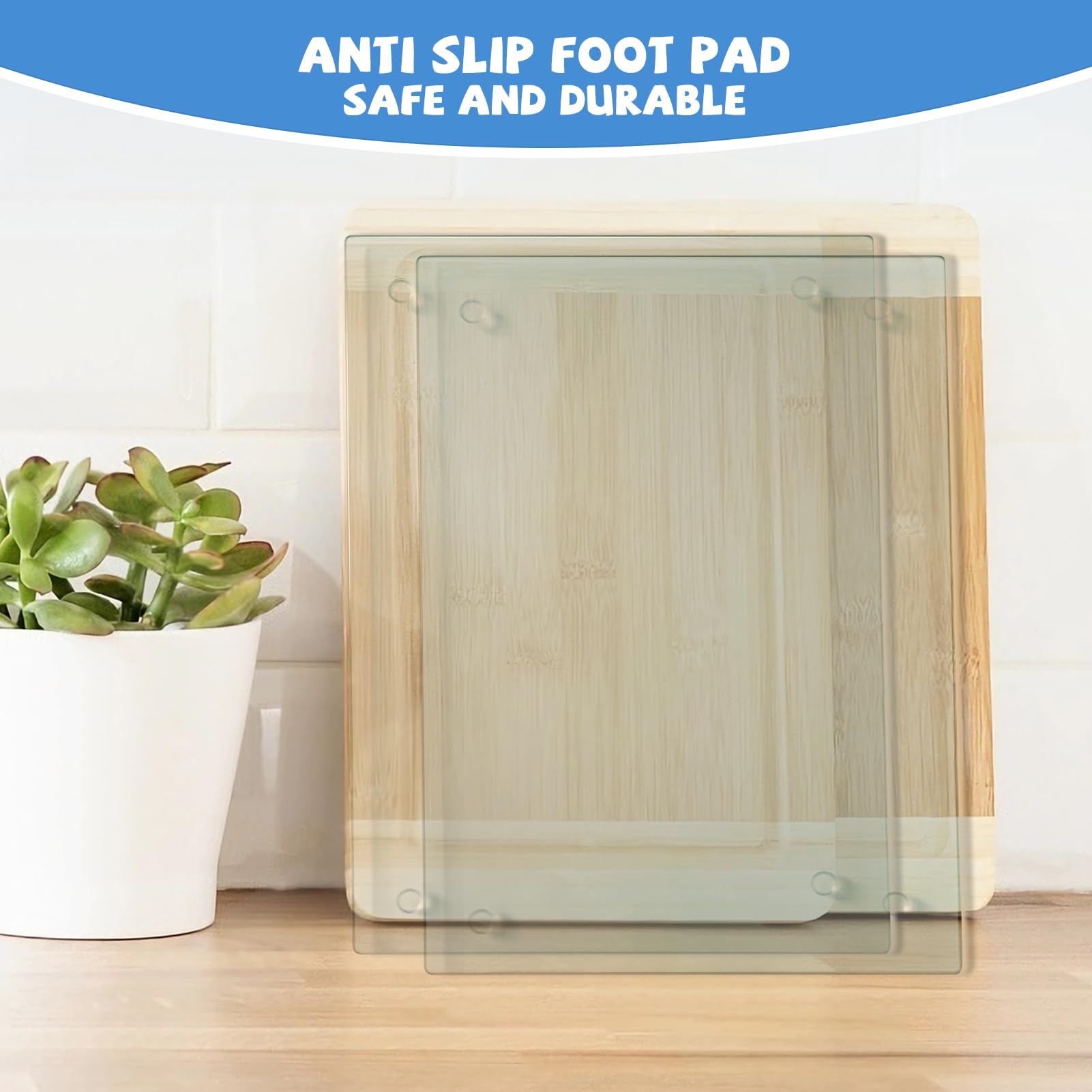 Mymonfif countertop protection glass board guards surfaces while you slice