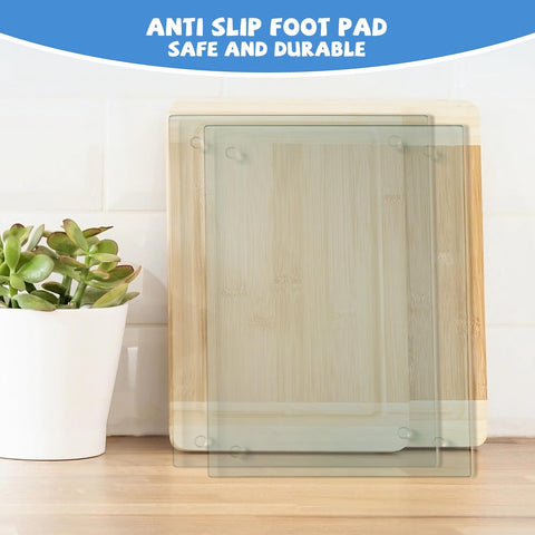 Mymonfif countertop protection glass board guards surfaces while you slice