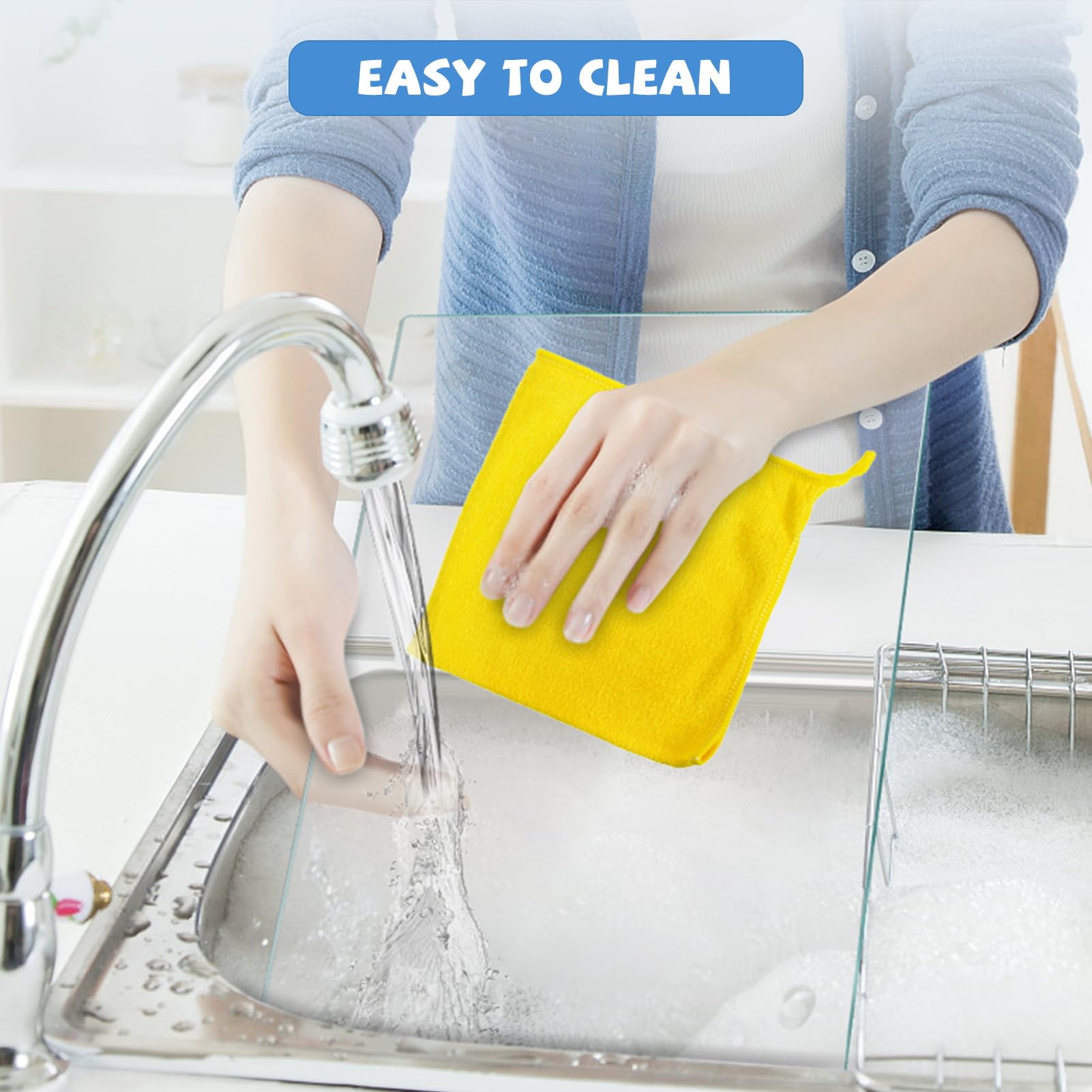 Mymonfif cutting board with non-slip feet stays steady and scratch-free