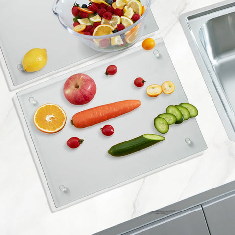 Mymonfif edge-polished glass board for smooth handling