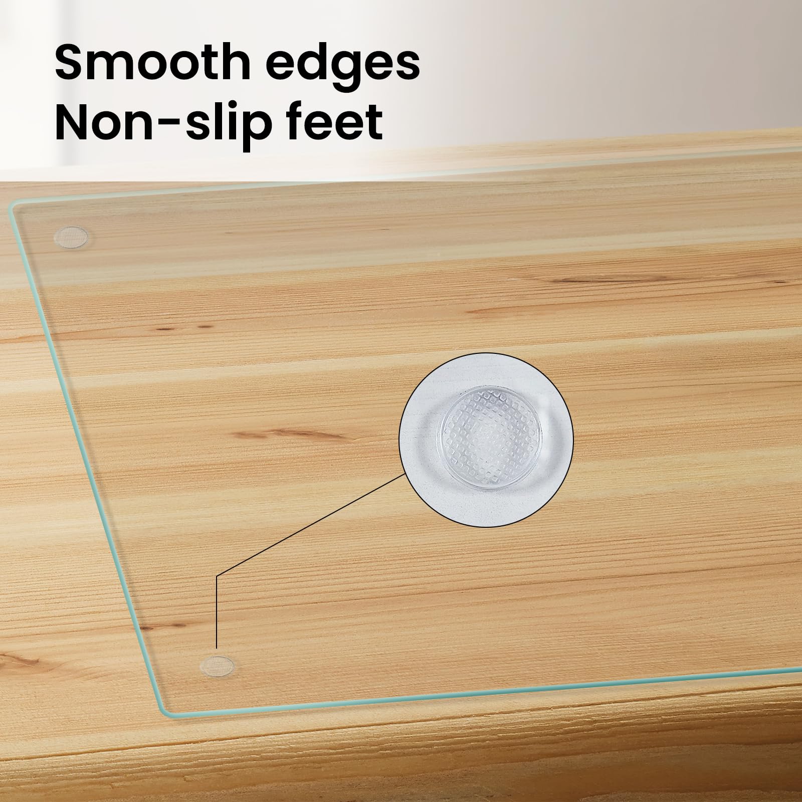 Mymonfif board with four anti-slip feet securing it in place