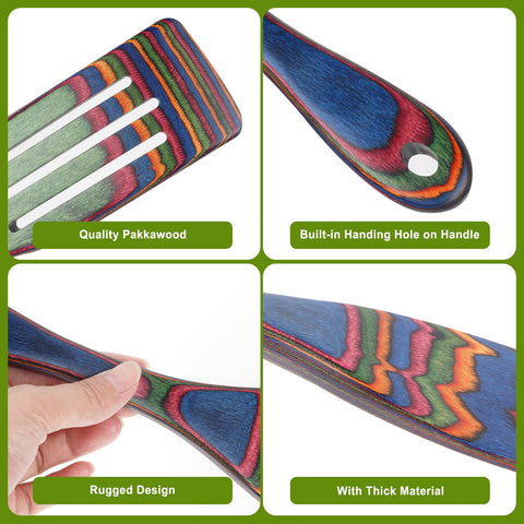 MYRAINBOW utensils with hanging-hole design for quick access and tidy storage