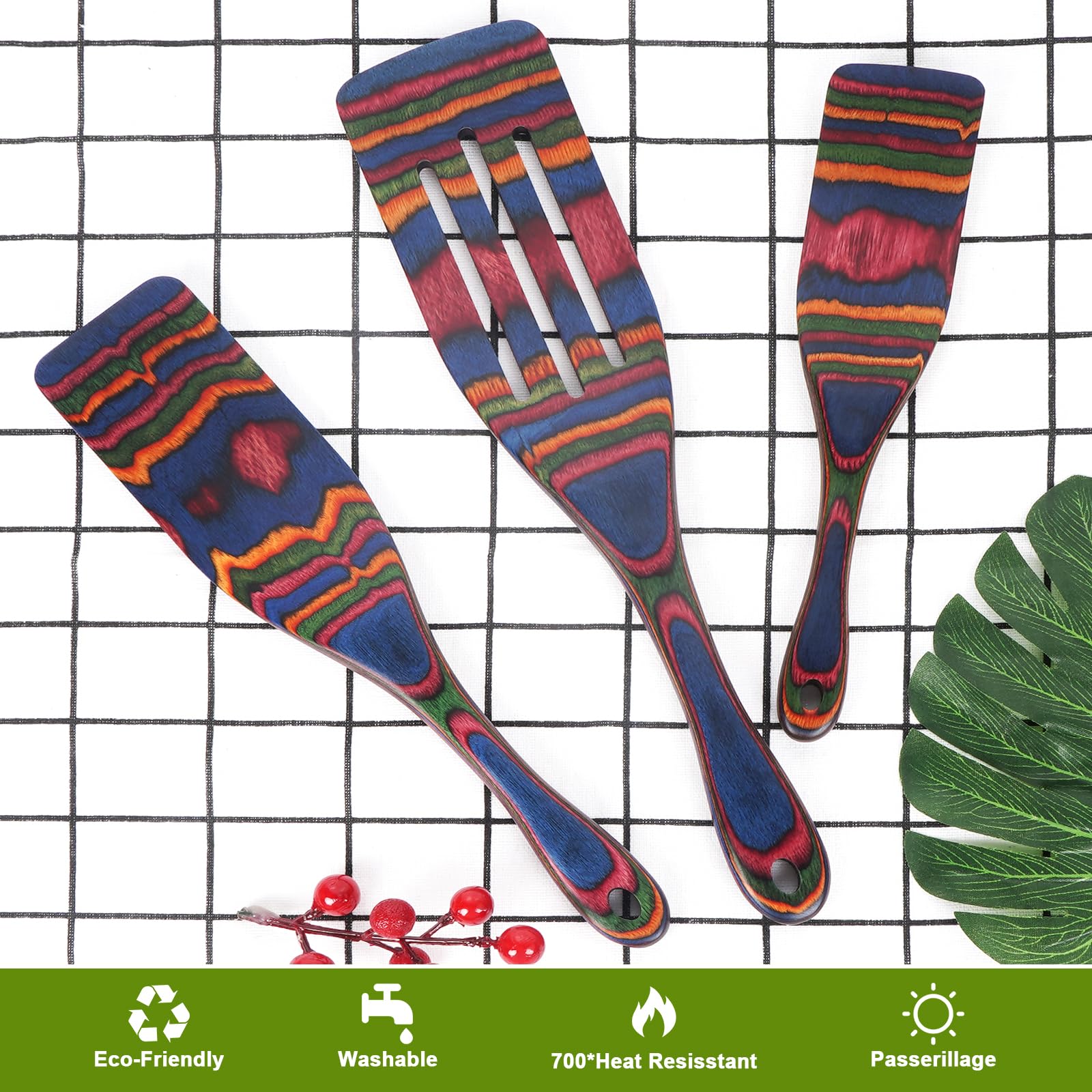 MYRAINBOW heat-resistant utensils withstand high heat without warping