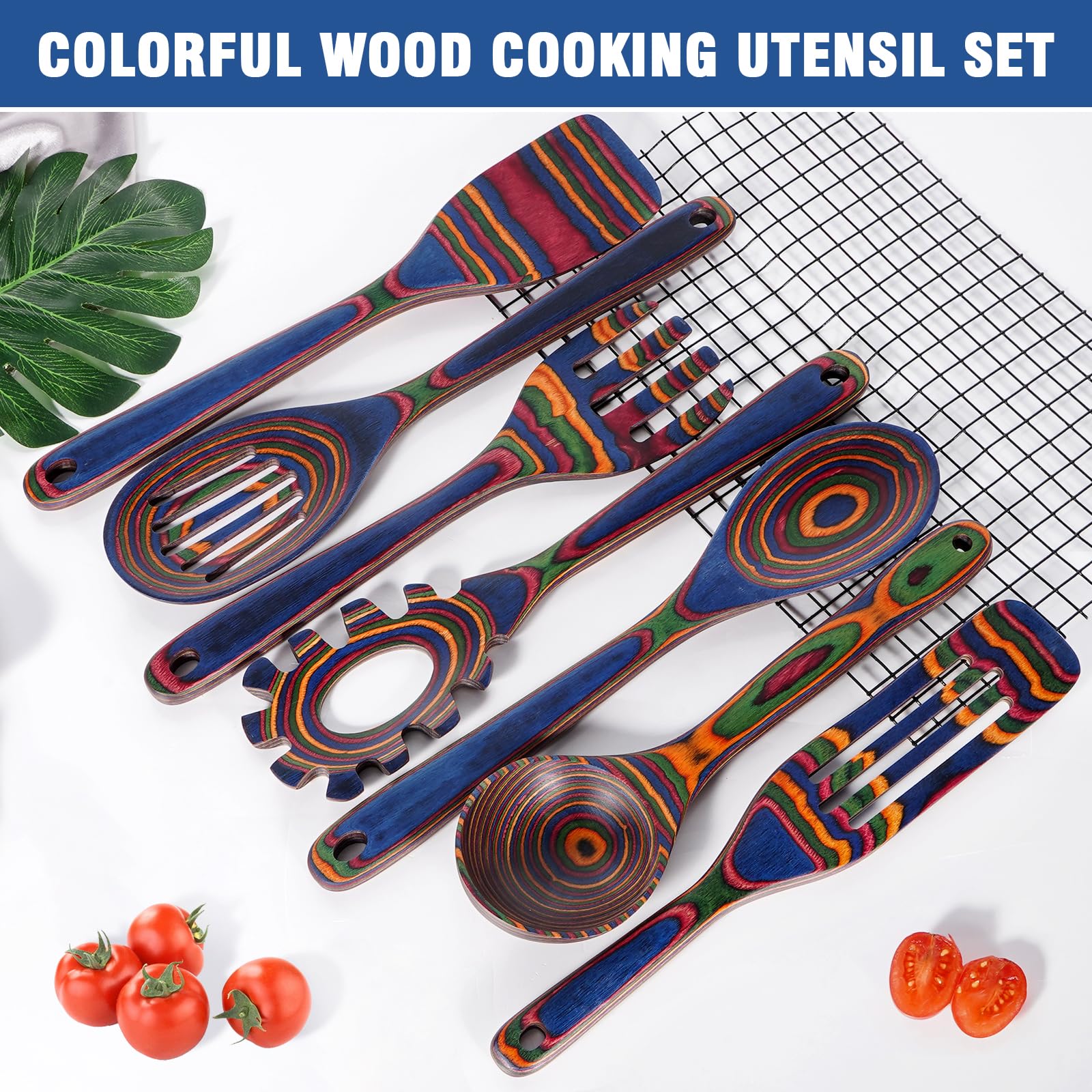 MYRAINBOW spoon strokes sauce with smooth motion, protecting non-stick surfaces