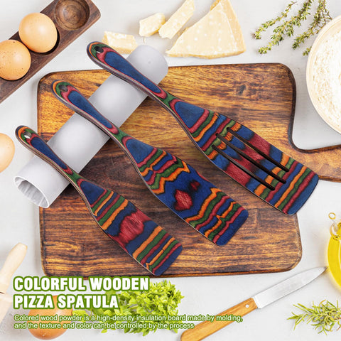 MYRAINBOW spurtle-spoon spatula ideal for gentle stirring on nonstick cookware