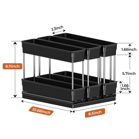 Mystozer pull-out test shows weight-ready rails for heavy spice jars.