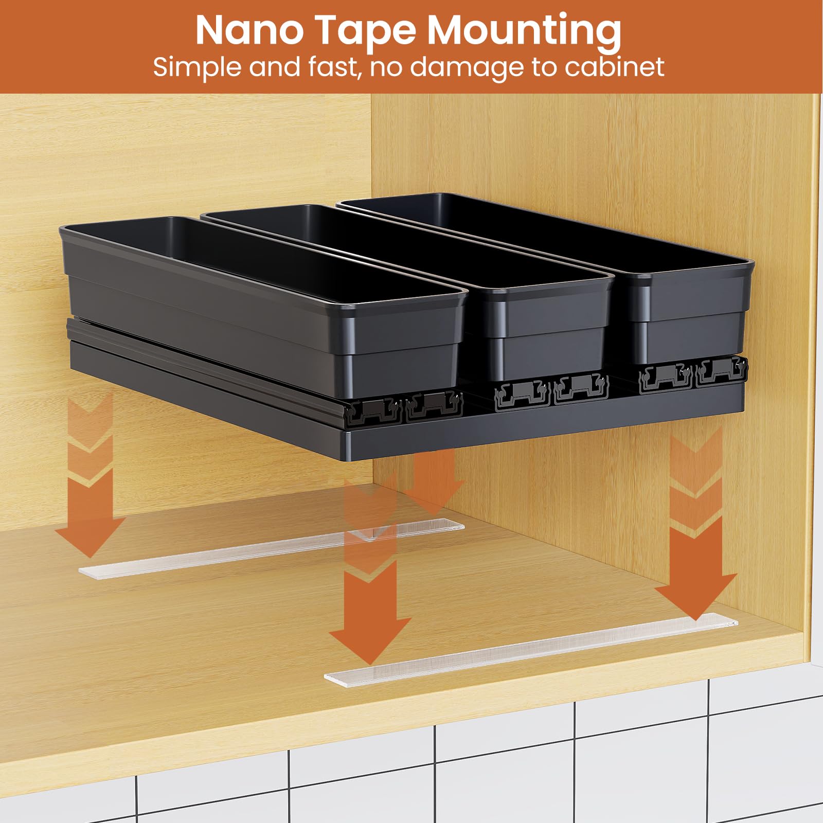 Mystozer cabinet lip clearance suitable for framed cabinets.
