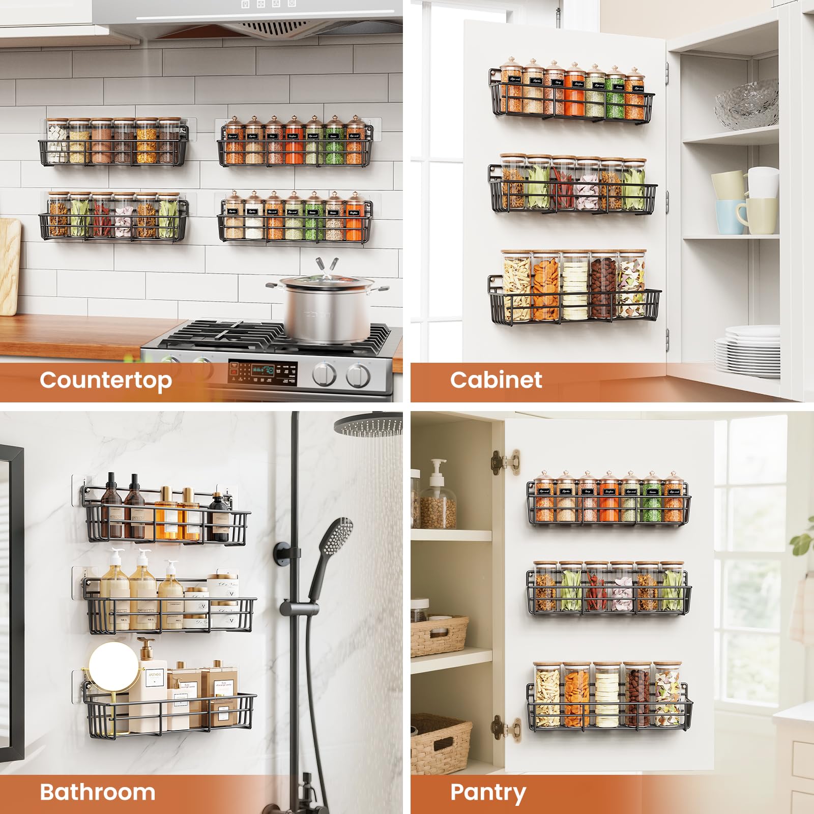 Mystozer package includes screws and adhesive mounting hardware