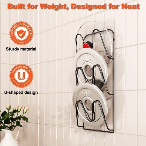 MZTOOL complete lid storage solution includes two cabinet-door organizers and hardware.