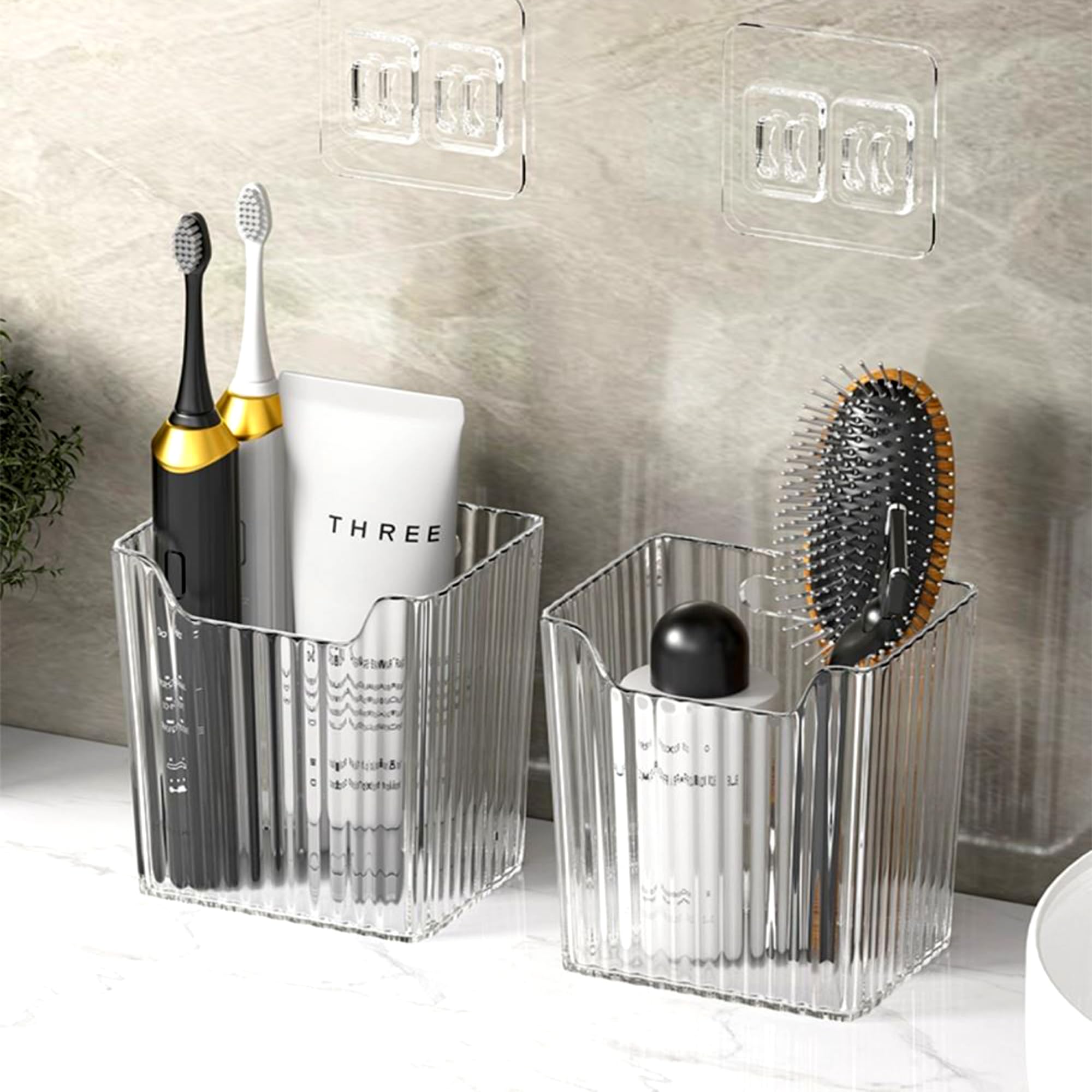 MZYIWUU compact bins fit inside cabinets for dorms and RVs.